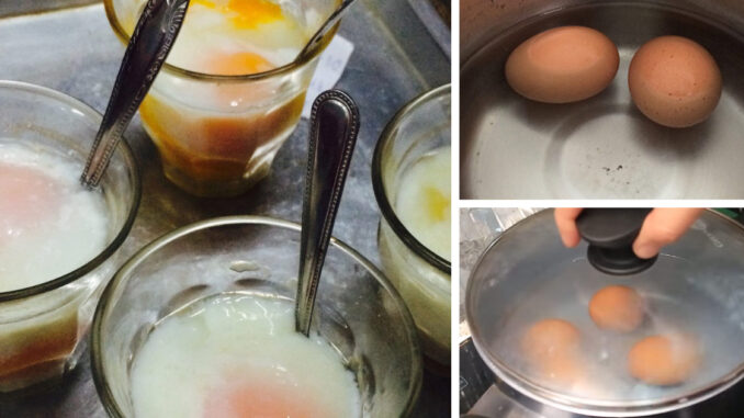 วิธีทำไข่ลวกแบบมืออาชีพ ไข่ขาวสุกทั่วไม่เป็นน้ำใส อร่อย ไม่ติดเปลือก