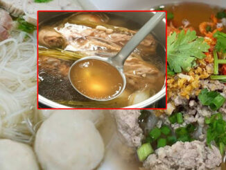 สอนทำน้ำซุปก๋วยเตี๋ยวหมูน้ำใส หอมอร่อย กลมกล่อม ง่ายๆ