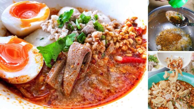 บอกหมดทุกขั้นตอน ปรุงน้ำซุปก๋วยเตี๋ยวต้มยำ ทำขายสร้างอาชีพ