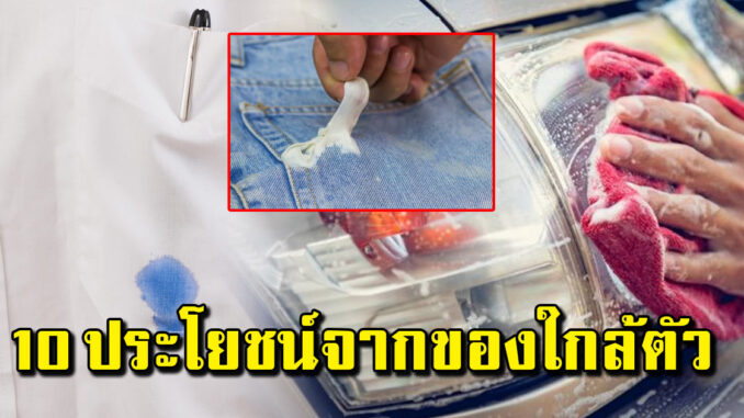 แวะมาบอก ประโยชน์ 10 สิ่ง จากของ ที่มีในบ้าน มองทางไหนก็เจอ